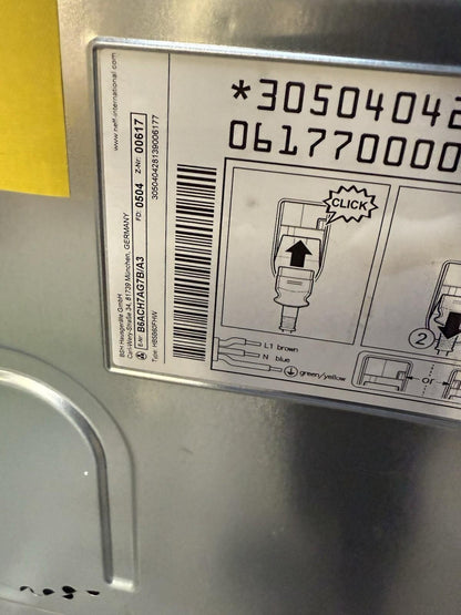 Neff N50 B6ACH7AG7B Slide and Hide Electric Single Oven - Graphite