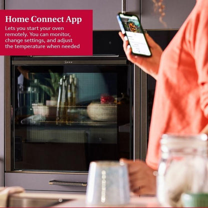 Neff N50 B6ACH7AG7B Slide and Hide Electric Single Oven - Graphite