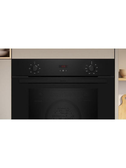 Neff N30 B1DCC0AK3B Built In Electric Single Oven, Black