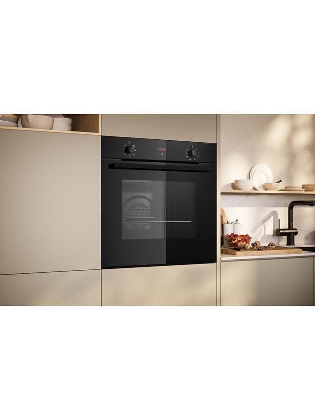 Neff N30 B1DCC0AK3B Built In Electric Single Oven, Black