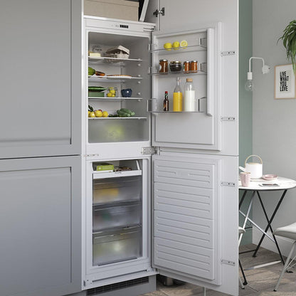 GoodHome GHBI5050UK 50:50 Classic Built-in Frost Free Fridge Freezer Gloss White