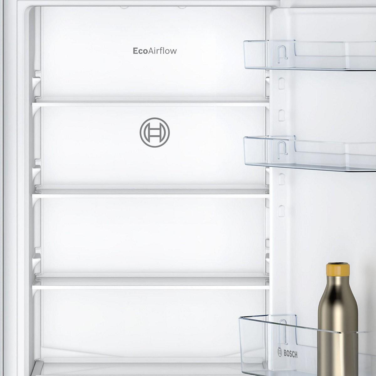 Bosch KIN86NSE0G 60:40 Traditional Built-in Frost Free Fridge Freezer - White