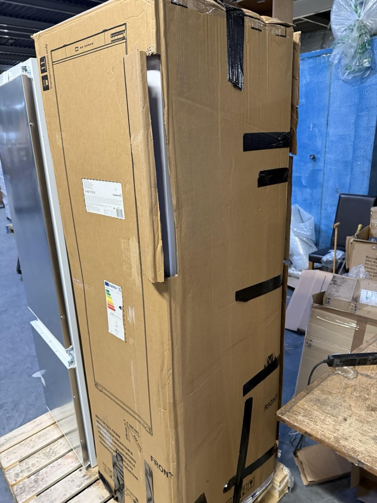 GoodHome GHBITFRUK Built-in Tall Fridge - Gloss White RRP £398