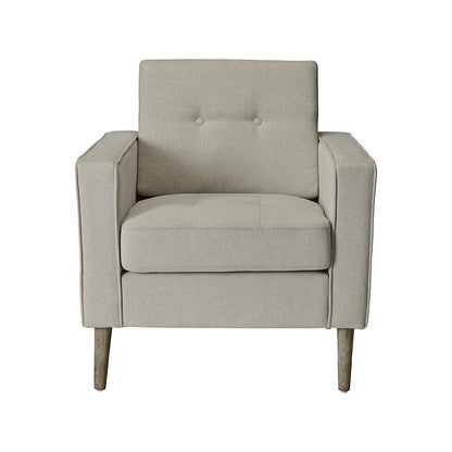 Zennor Light Grey Linen Effect Relaxer Chair (H)850mm (W)770mm (D)795mm