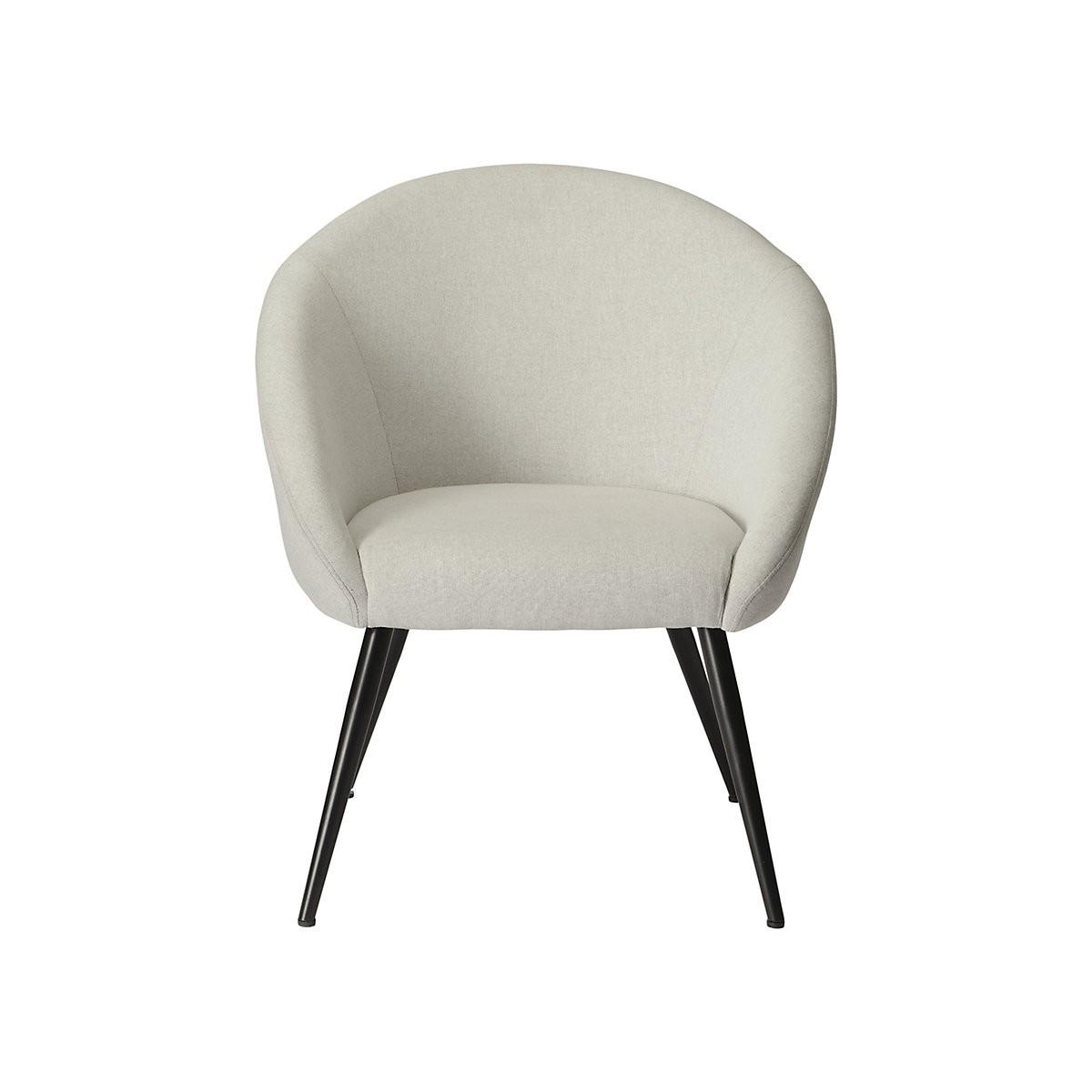 Colenso Light Grey Linen Effect Relaxer Chair (H)845mm (W)730mm (D)665mm