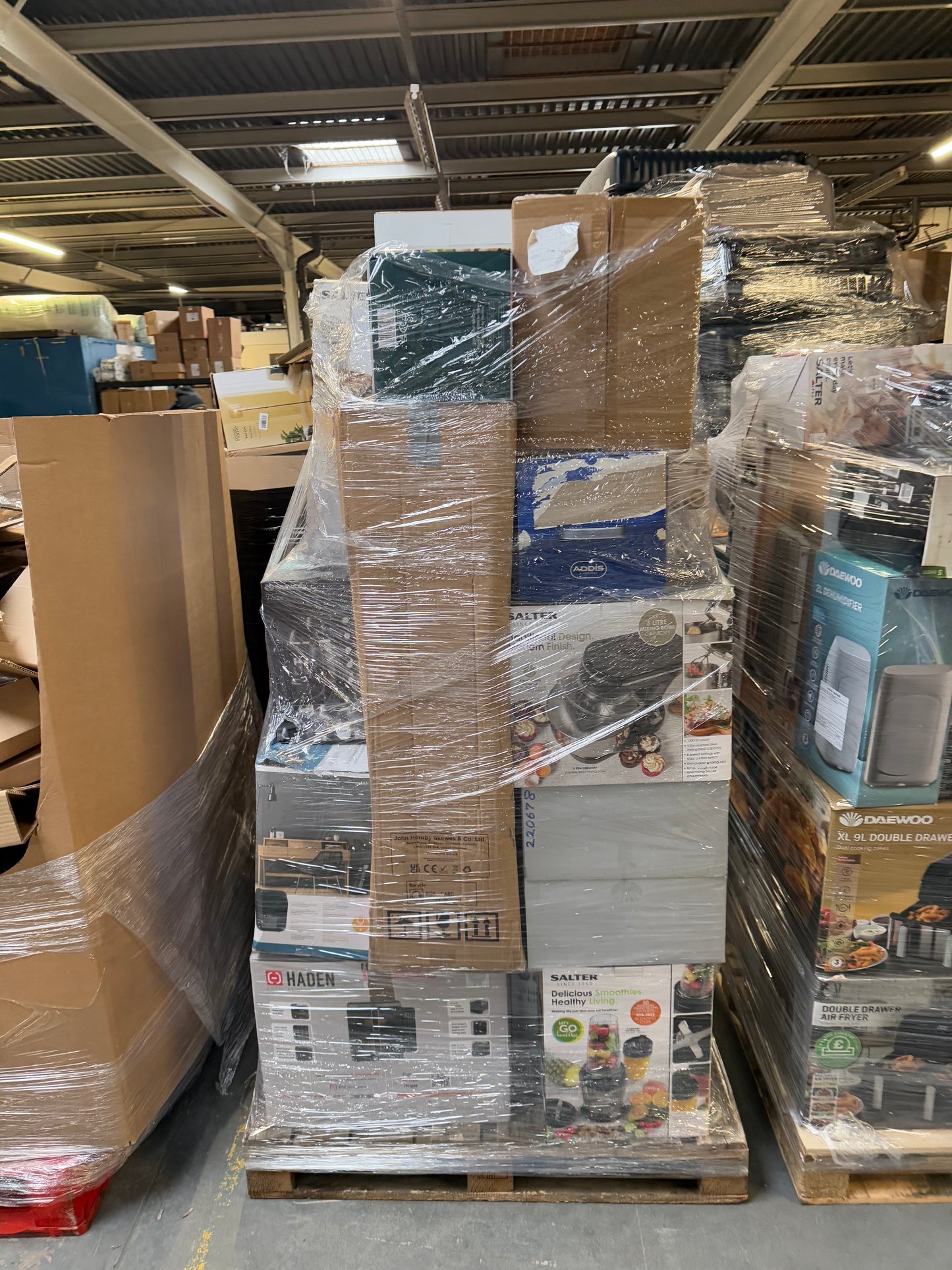Mixed Electrical Return Pallet Joblot Wholesale Stock Untested Returns