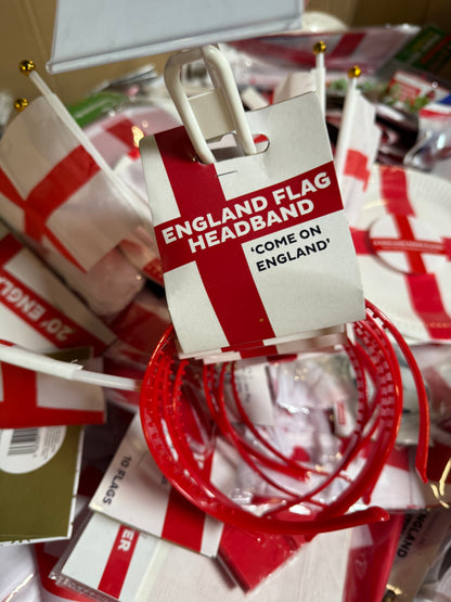 England Themed Items Pallet Joblot Wholesale Stock Euro 2024, 1000+ Items