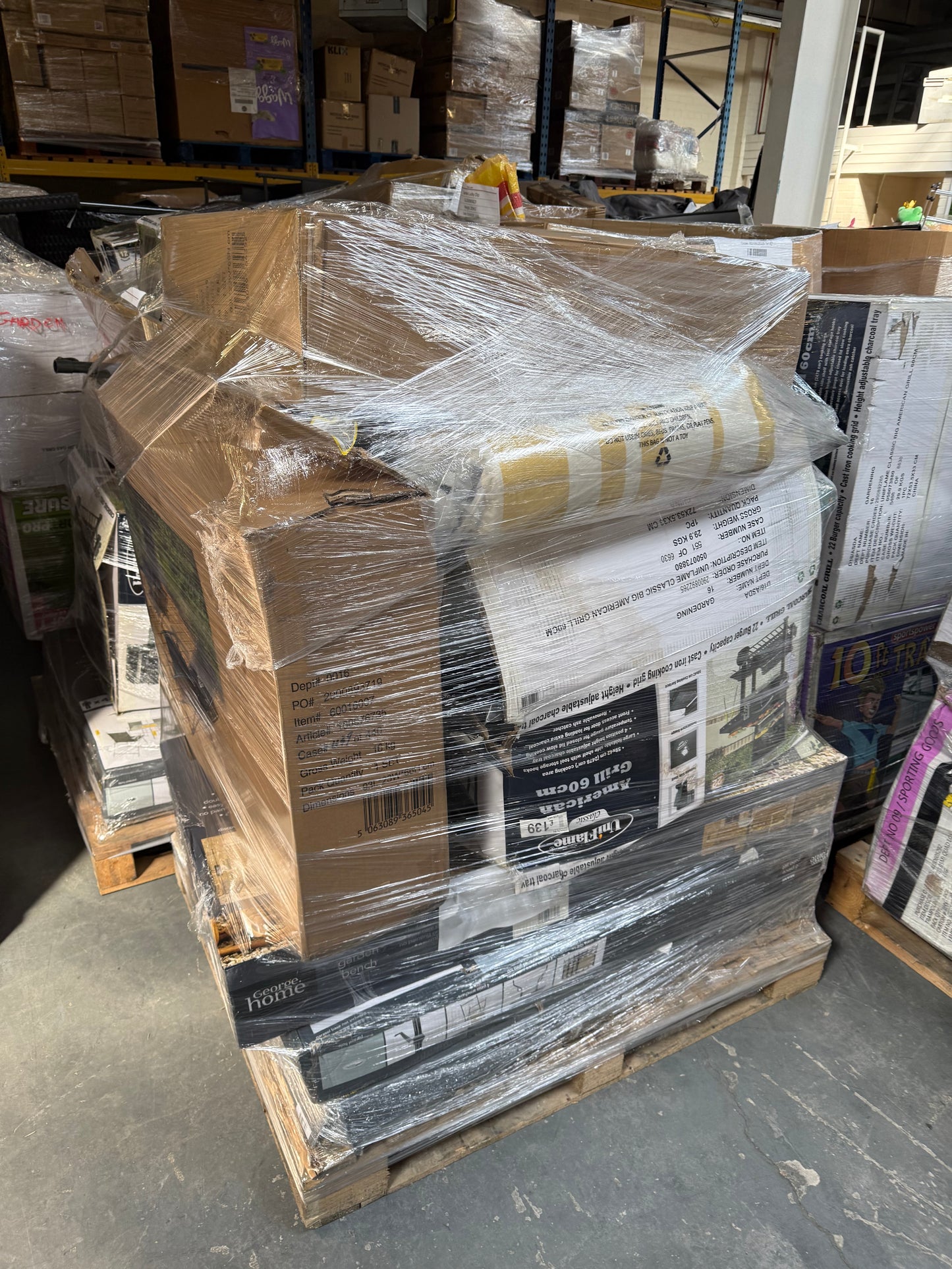 Garden Products Wholesale Pallet Joblot Returns