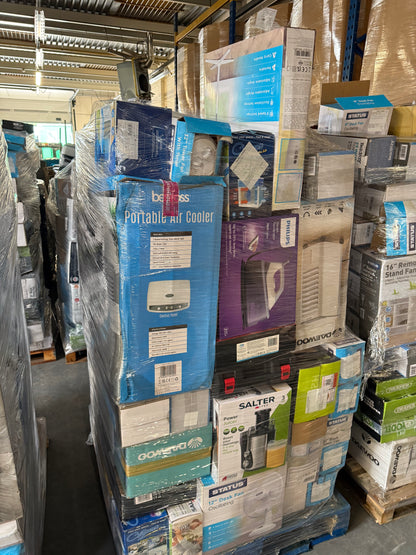 Mixed Electrical Return Pallet Joblot Wholesale Stock Untested Returns