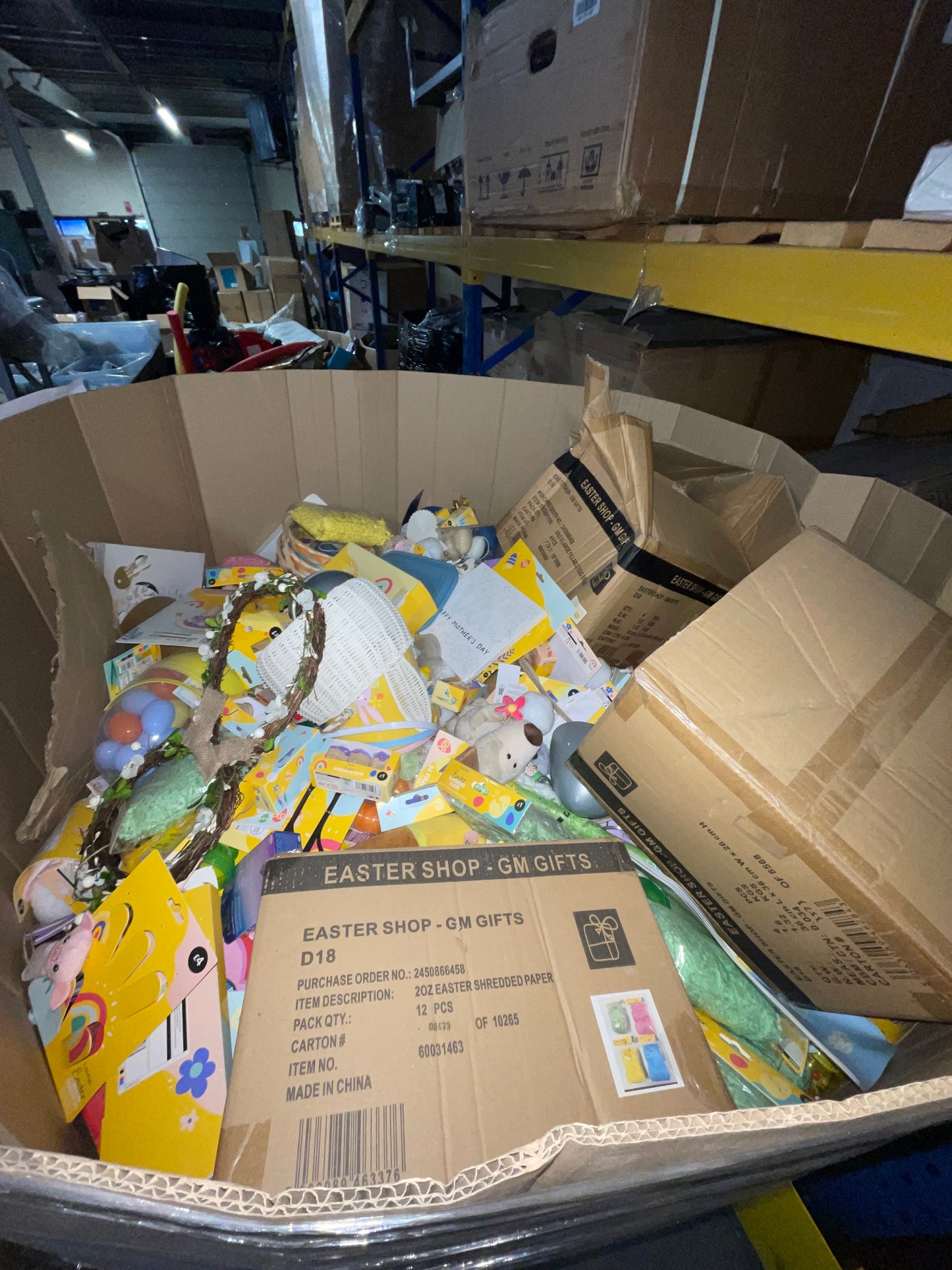 Easter Items Pallet Joblot Wholesale Stock - Brand New Overstock