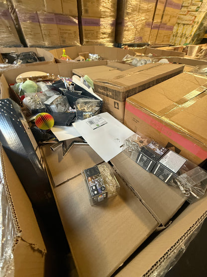 🎄 Christmas Items Pallet Joblot Wholesale Stock - Returns & Overstock 🎁