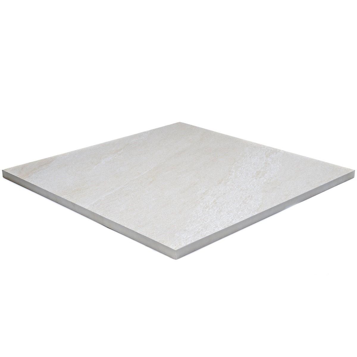 Beige outdoor porcelain floor tiles featuring a sleek, modern design for patios and gardens