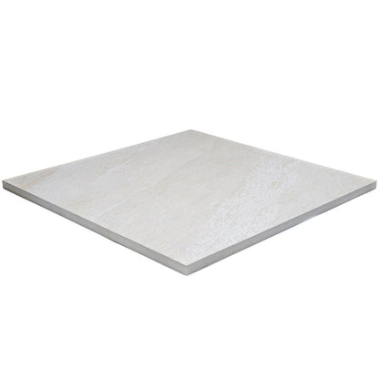 Beige outdoor porcelain floor tiles featuring a sleek, modern design for patios and gardens