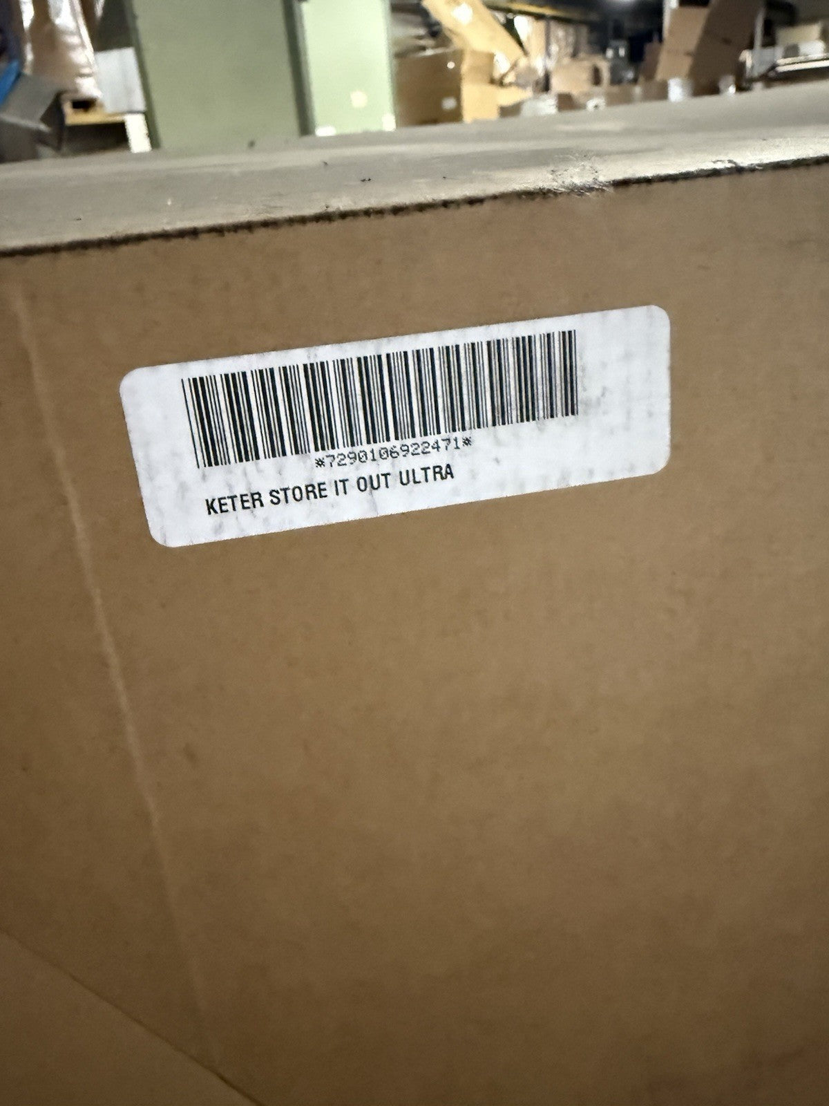 Keter Store it out ultra Wood effect Plastic Barrel Bike store