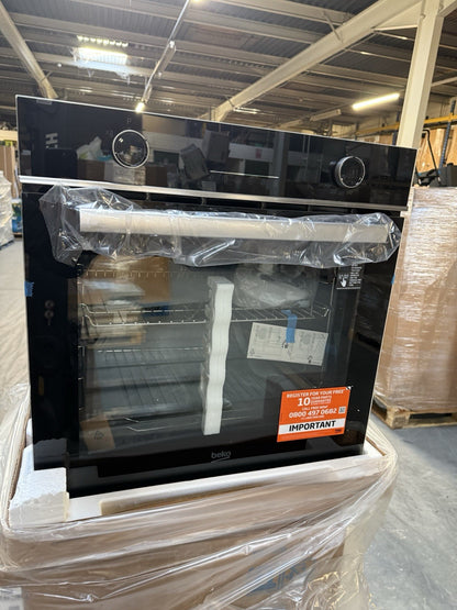 Beko BBQE24300B Built-in Single Multifunction Oven - Black
