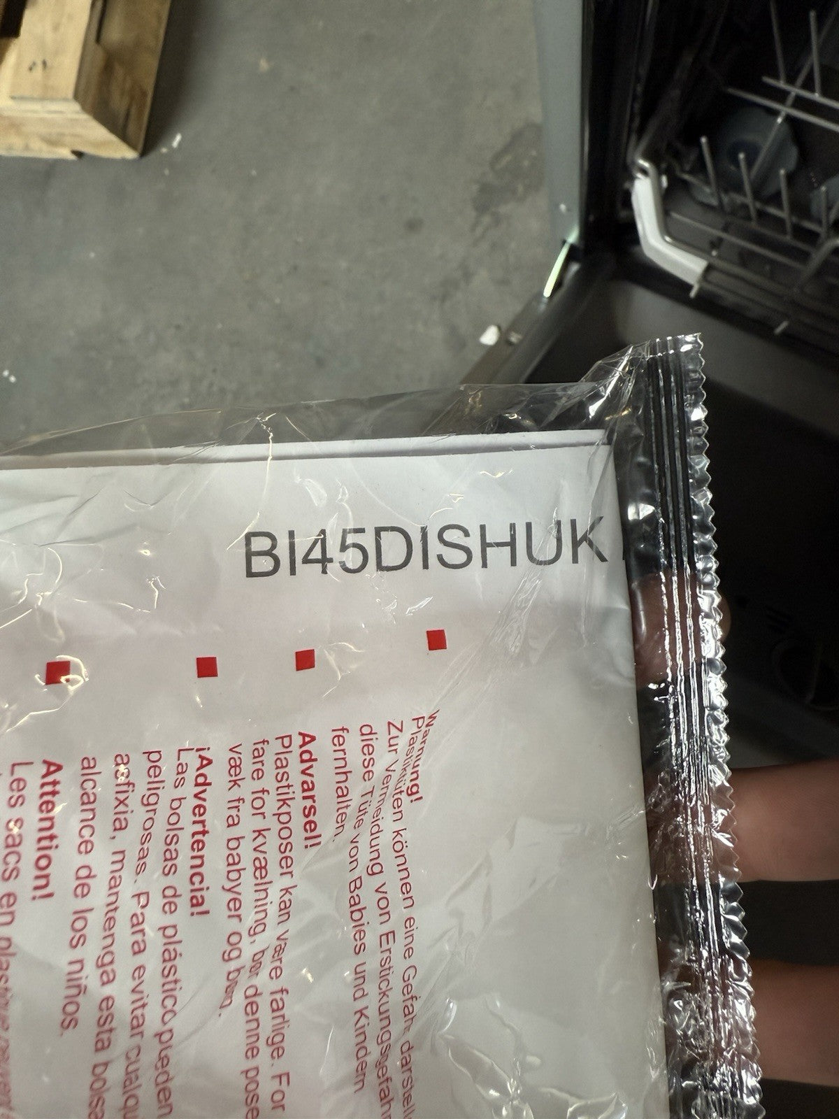 Ironbridge & Sons Ltd BI45DIISHUK integrated slimline dishwasher manual detailing features and specifications